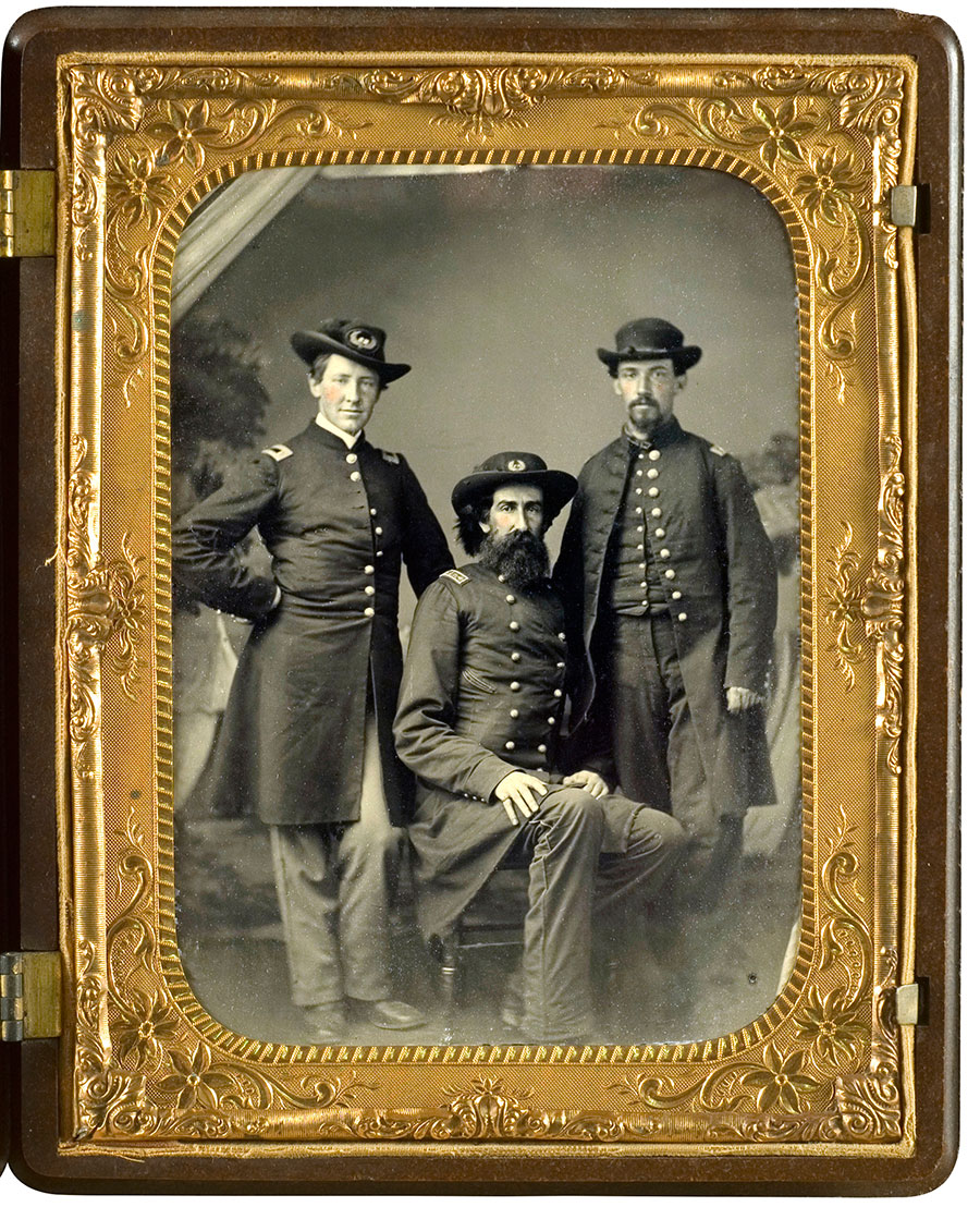 Half-plate ambrotype by an anonymous photographer.