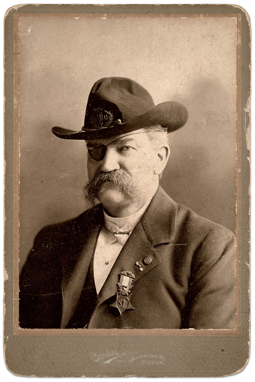 Postwar, circa 1896-1906. Cabinet card by Charles F. Conley of Boston, Mass. The Liljenquist Family Collection at the Library of Congress.