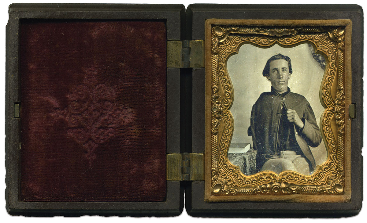 Ninth-plate tintype by an anonymous photographer.