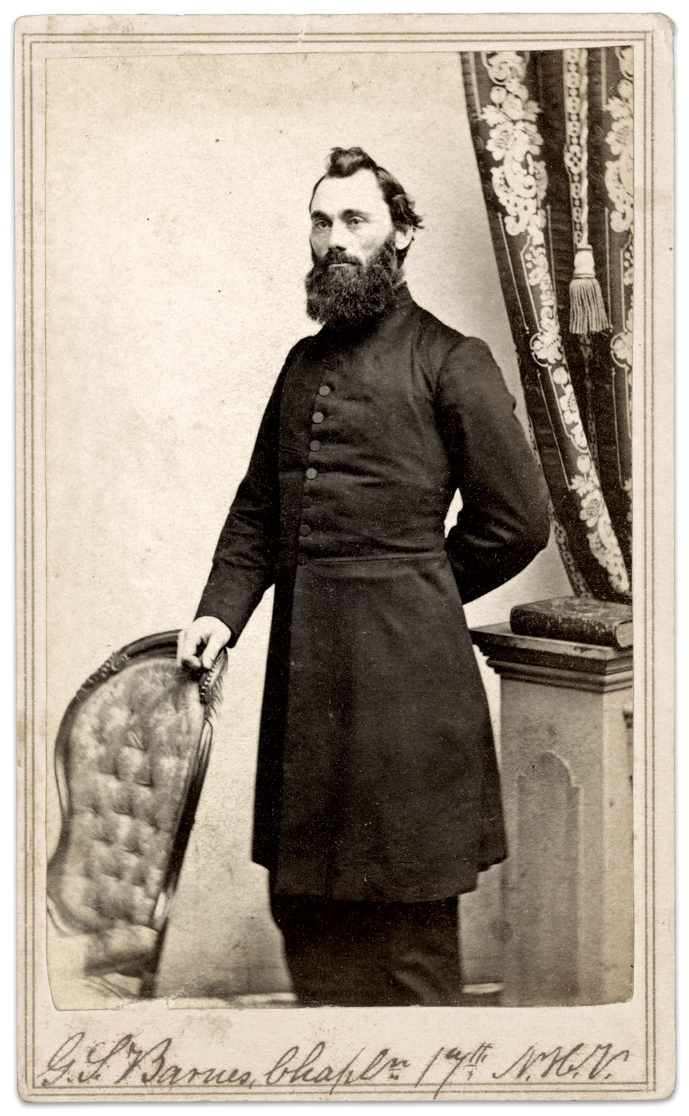 Carte de visite by an anonymous photographer. The Liljenquist Family Collection at the Library of Congress.   