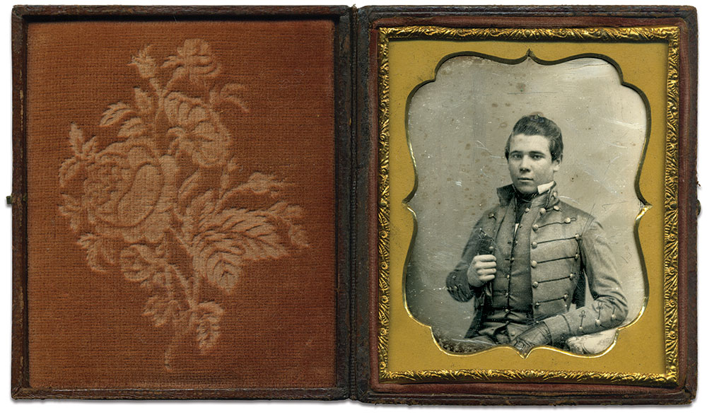 Sixth-plate daguerreotype by an anonymous photographer. Richard Ferry Collection.