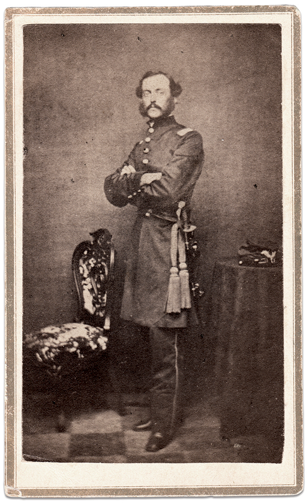 Carte de visite by A.A. Turner of D. Appleton & Co. of New York City. Scott Valentine Collection.   