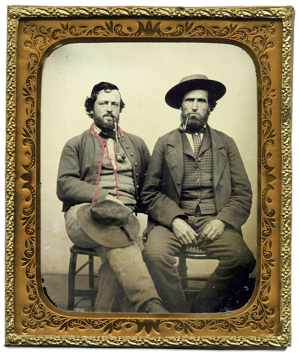 Sixth-plate ambrotype by an anonymous photographer. Brian Boeve Collection.