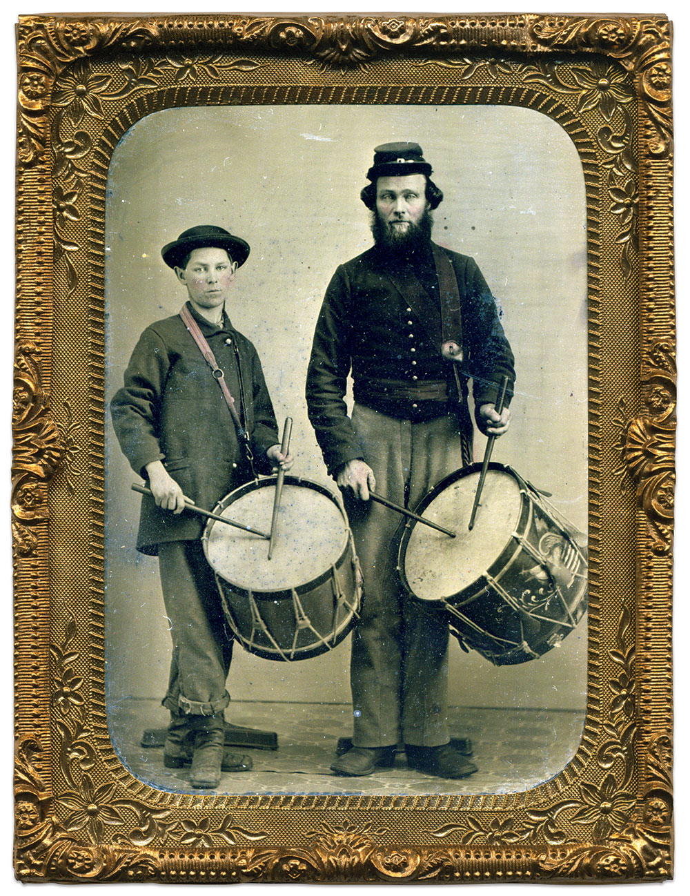 Quarter-plate tintype by an unidentified photographer. Brian Boeve Collection.