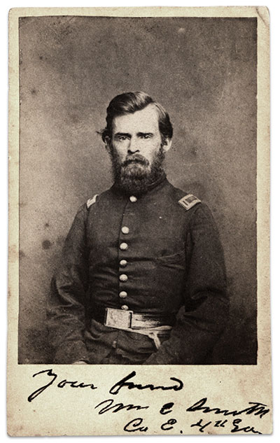 Smith pictured about 1861. Athens-Clarke County Library, Athens, Ga.