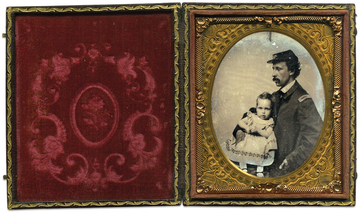 Sixth-plate tintype by an anonymous photographer      