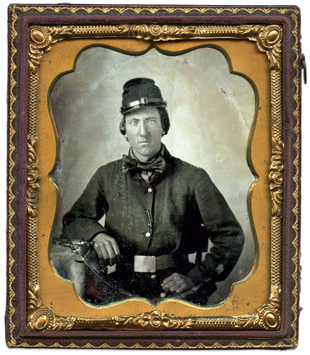 Sixth-plate tintype by an anonymous photographer. Daniel Taylor Collection.