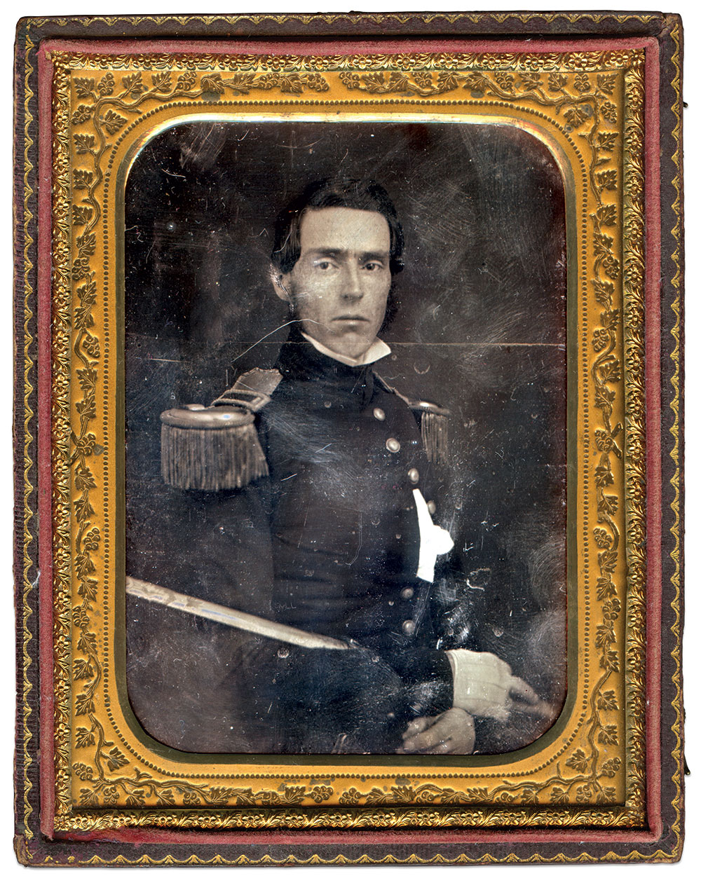 Half-plate daguerreotype by an anonymous photographer.