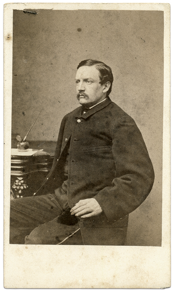 Carte de visite by Frederick L. Lay of Boston, Mass. Ken Fleming Collection.   
