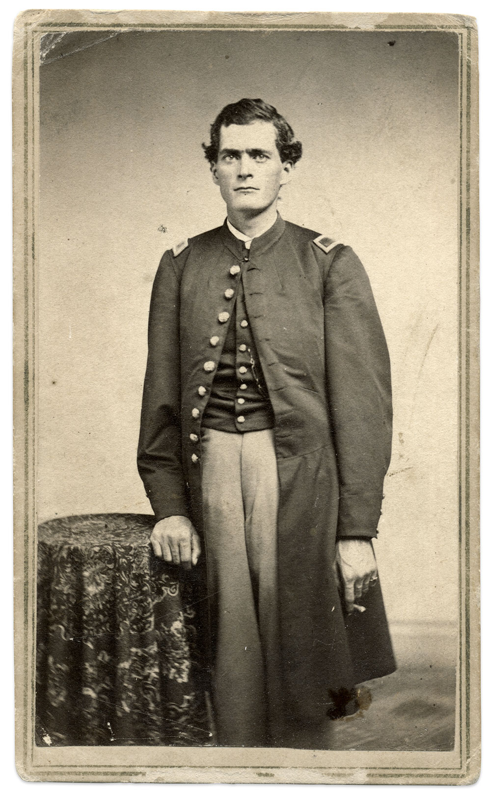 Carte de visite by an anonymous photographer. Karl Sundstrom Collection.   