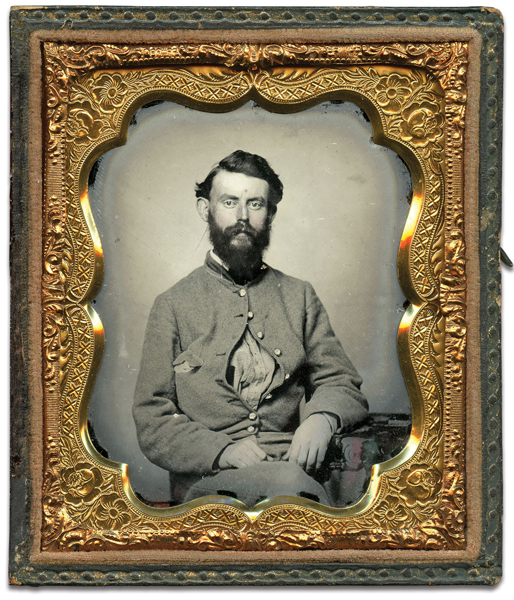 Sixth-plate ambrotype by an anonymous photographer. Paul Russinoff collection.