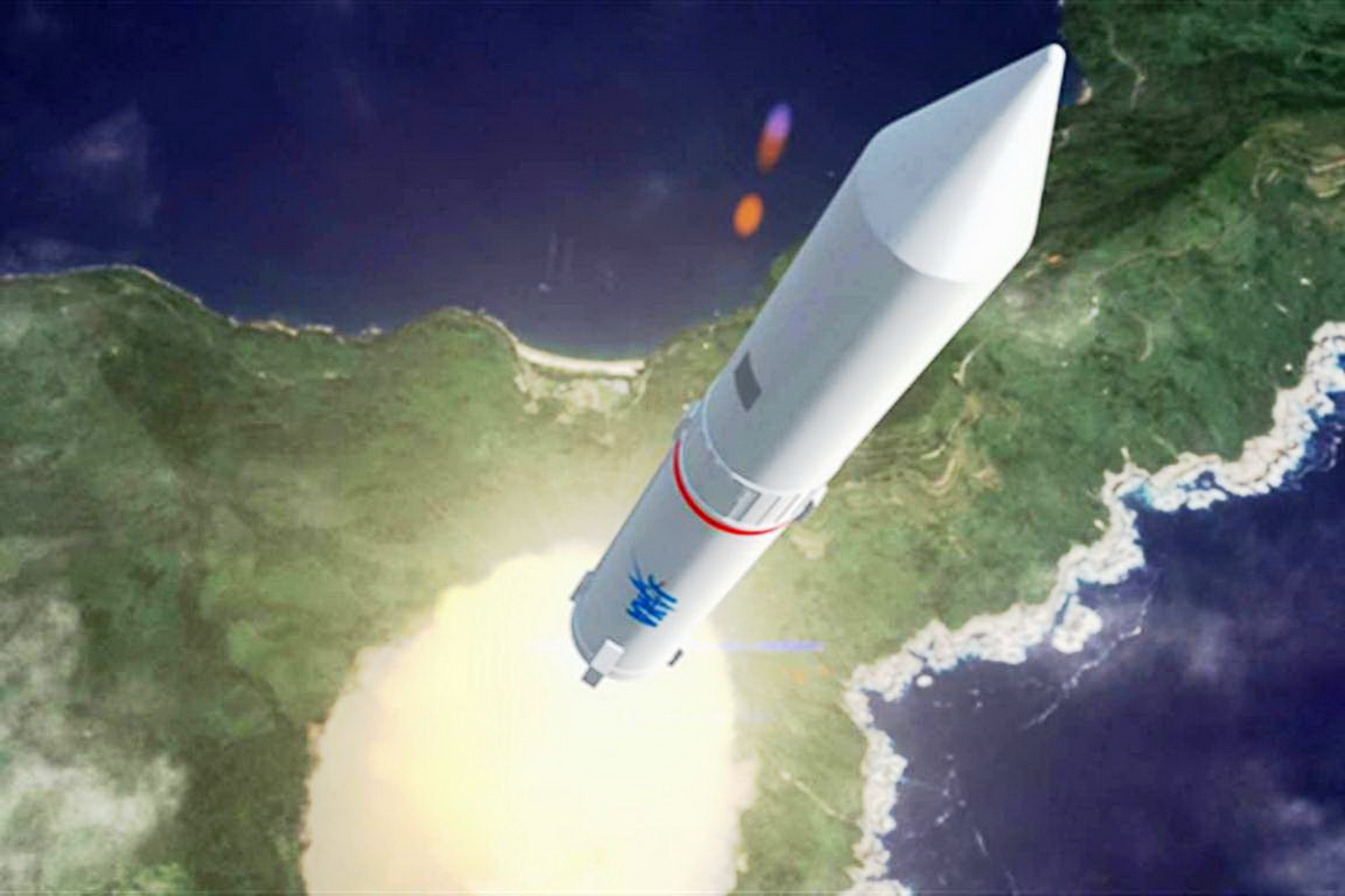 Tên lửa Epsilon của Nhật Bản sẽ mang theo vệ tinh MicroDragon của Việt Nam lên quỹ đạo (Ảnh: JAXA)