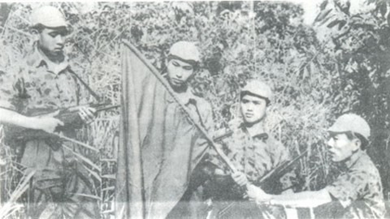 Các chiến sỹ đặc công miền Nam với lời thề quyết tử (Ảnh: Viettimes)