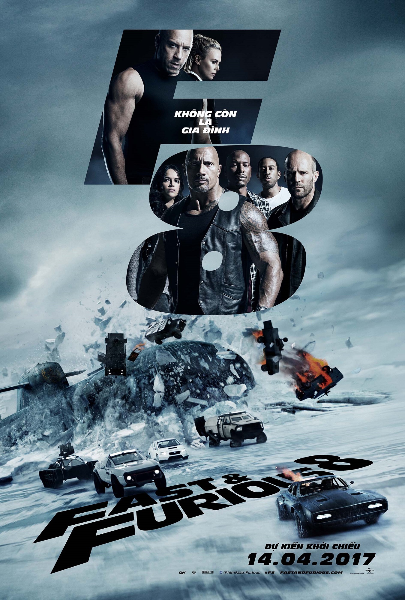 Poster của Fast 8