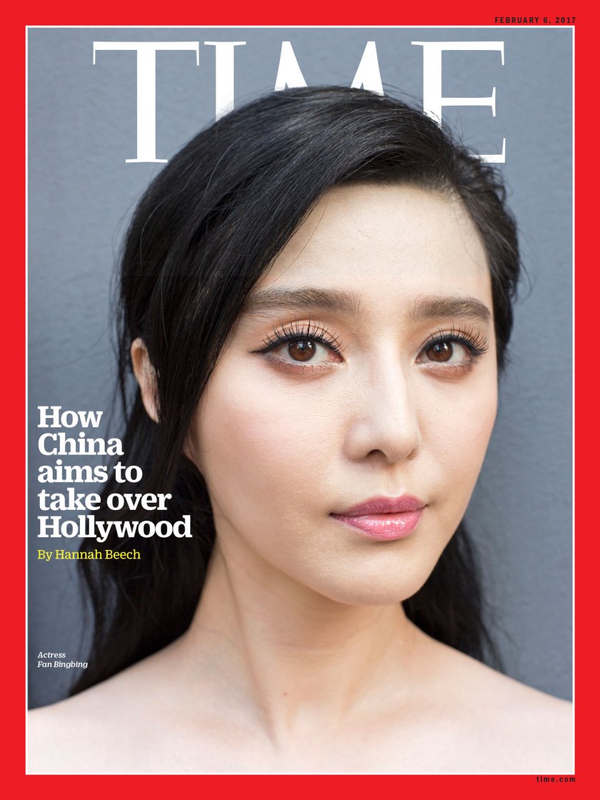 Phạm Băng Băng trên trang bìa tạp chí Time nổi tiếng