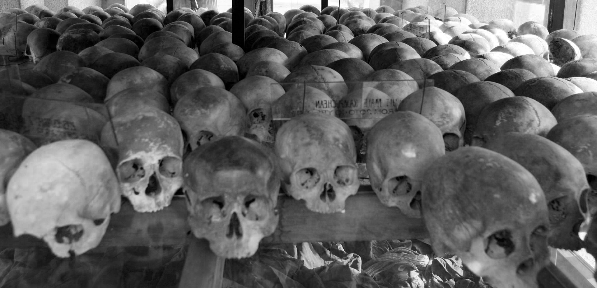 Những “rừng” sọ người trên đất nước Campuchia