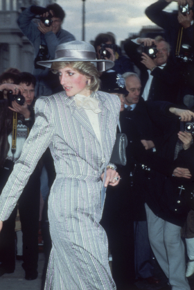 Công nương Diana tham dự một đám cưới năm 1983. (Nguồn: Getty Images)