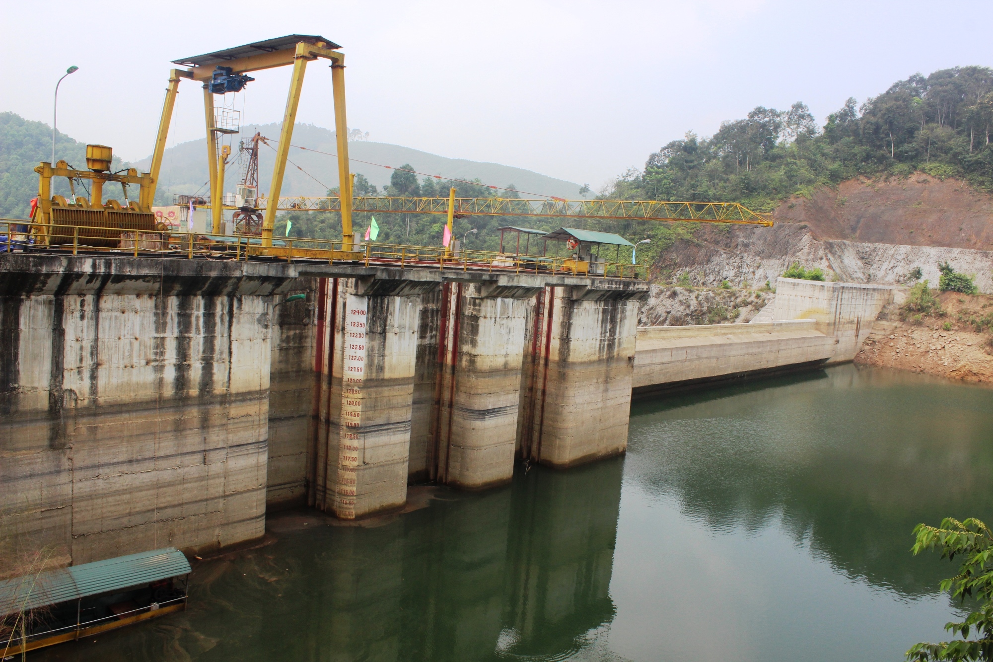 Thủy điện Sông Chứng tại tỉnh Hà Giang. (Ảnh: Hùng Võ/Vietnam+)