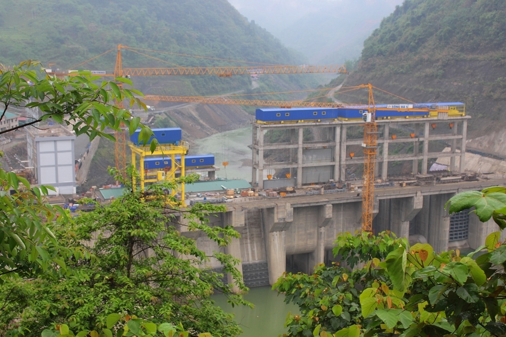 Sông Miện trên địa bàn tỉnh Hà Giang đang phải cõng 6 Nhà máy thủy điện. (Ảnh: Hùng Võ/Vietnam+)