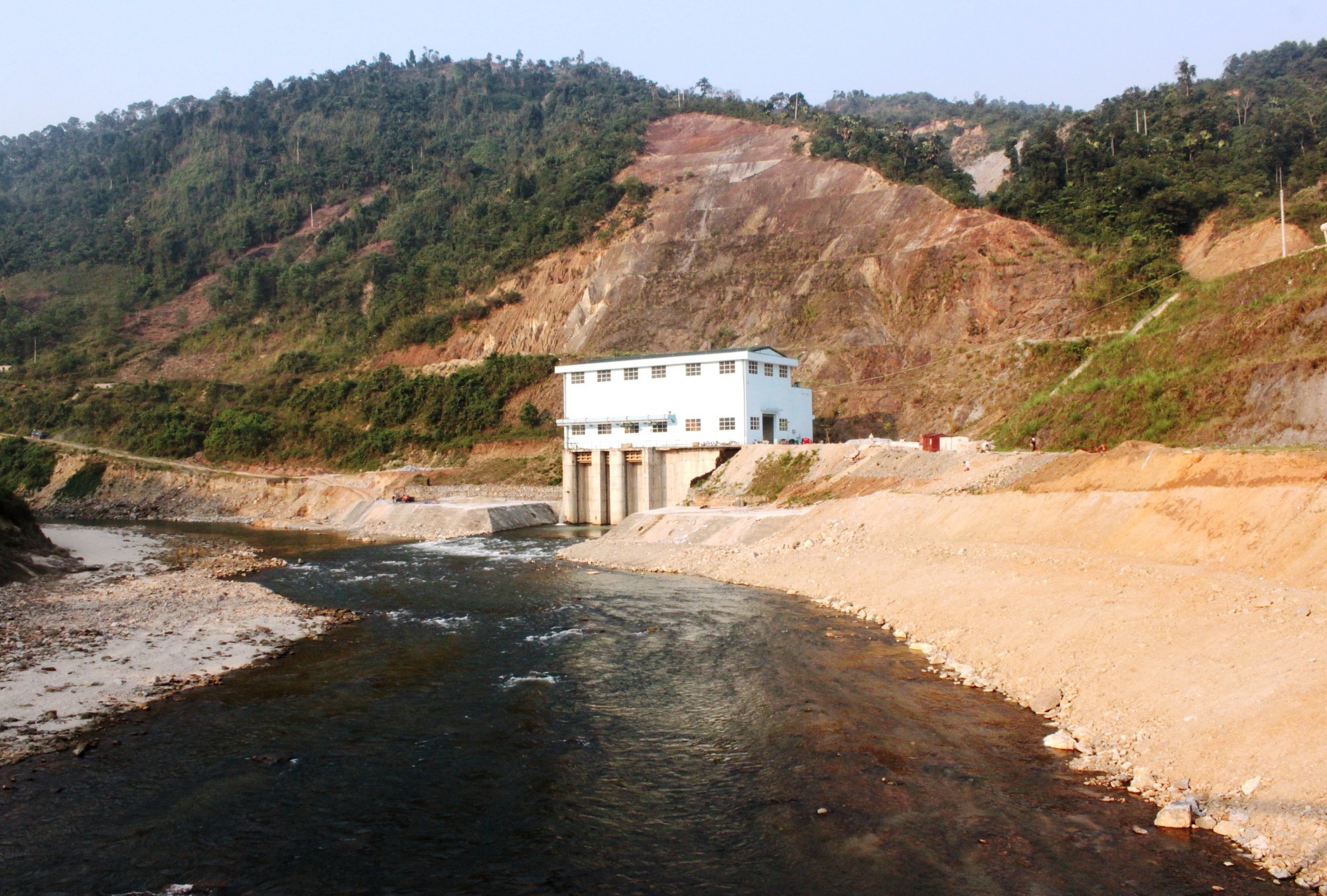 Thủy điện Sông Bạc tại tỉnh Hà Giang. (Ảnh: Hùng Võ/Vietnam+)