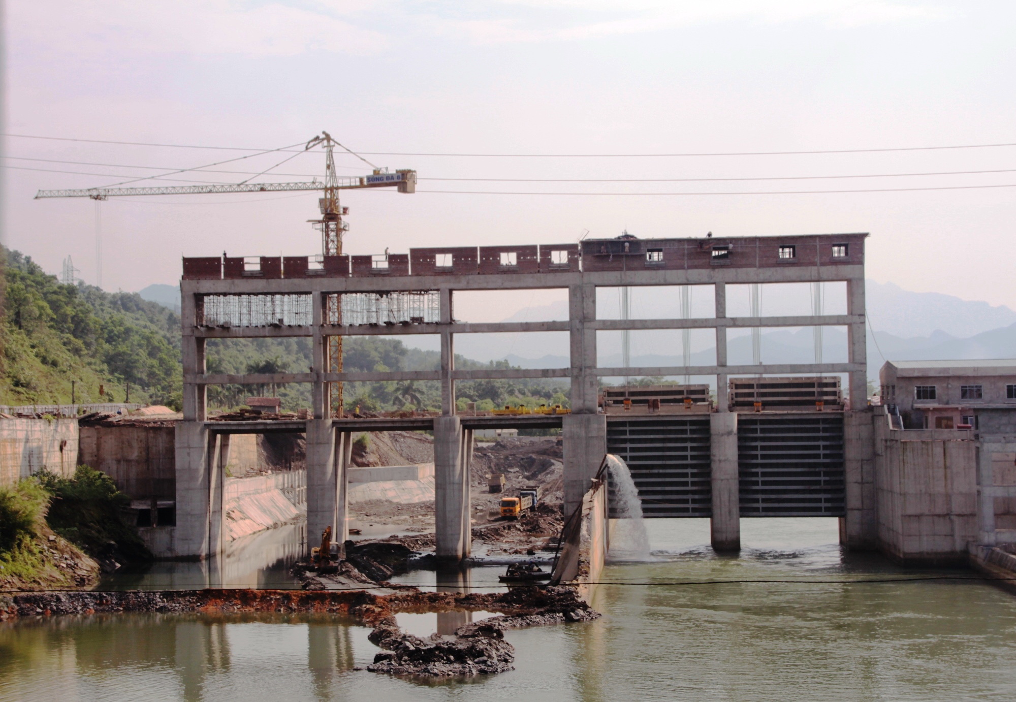 Thủy điện Sông Lô 2 tại tỉnh Hà Giang. (Ảnh: Hùng Võ/Vietnam+)