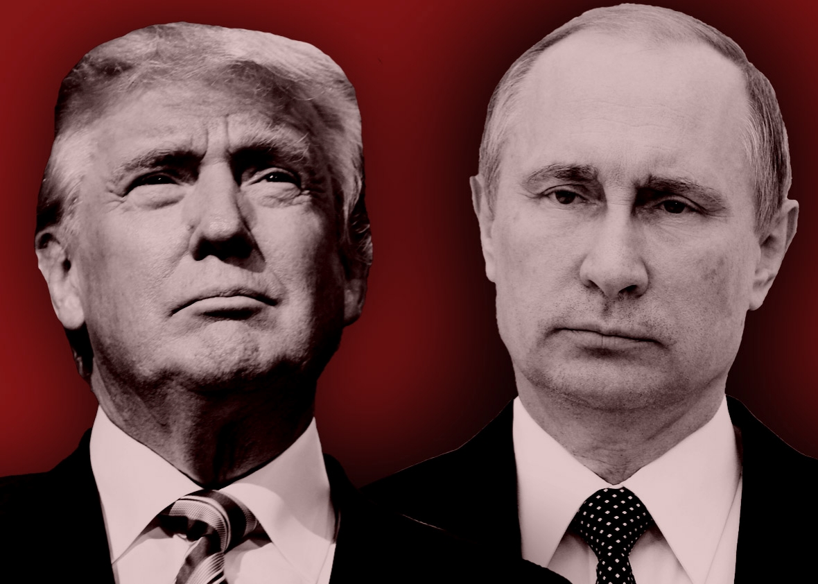 Tổng thống Mỹ Donald Trump (trái) và Tổng thống Nga Putin. (Nguồn: Getty Images)