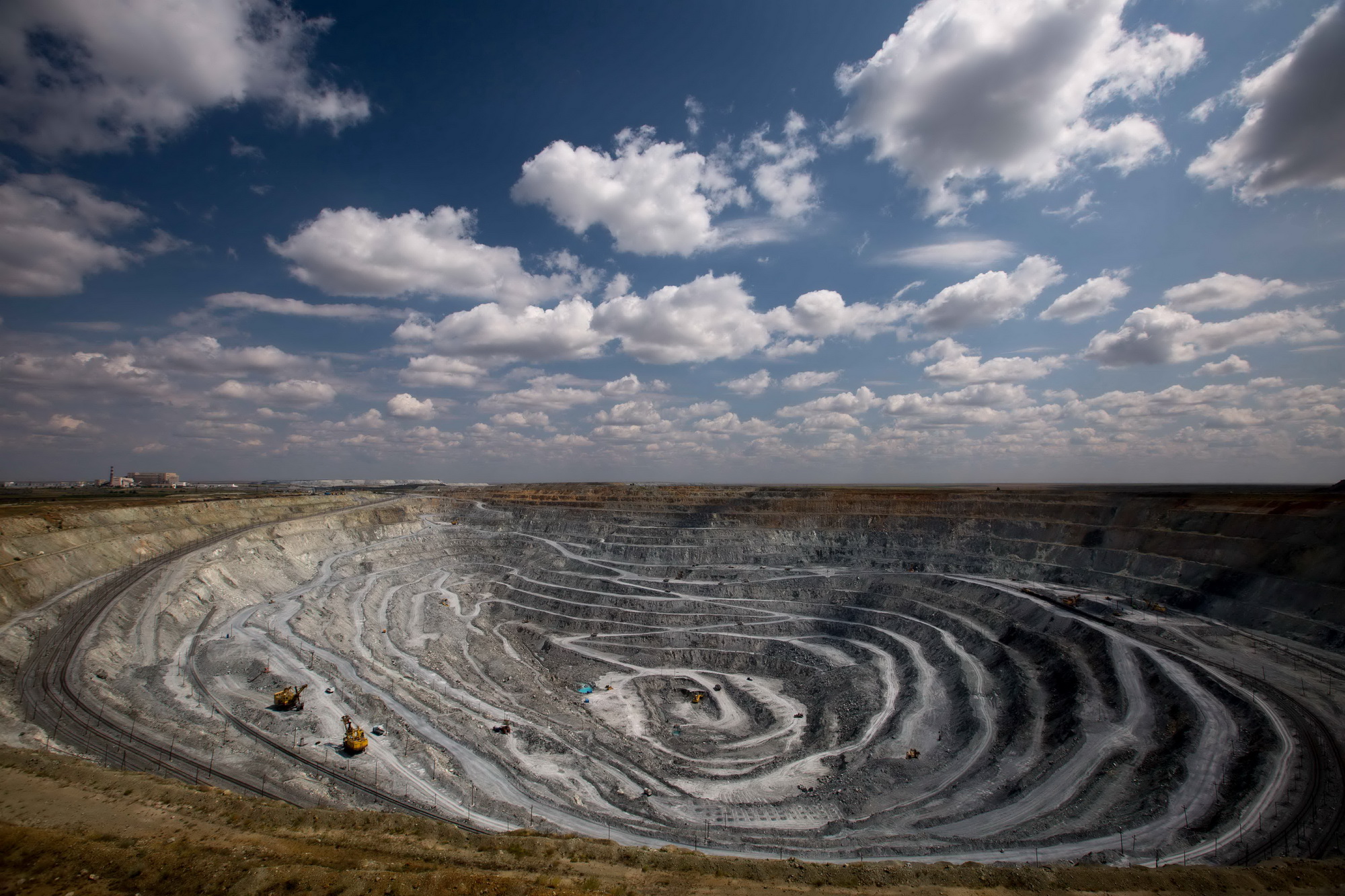 Mỏ khai thác amiăng Orenburg. (Nguồn: Vietnam+)