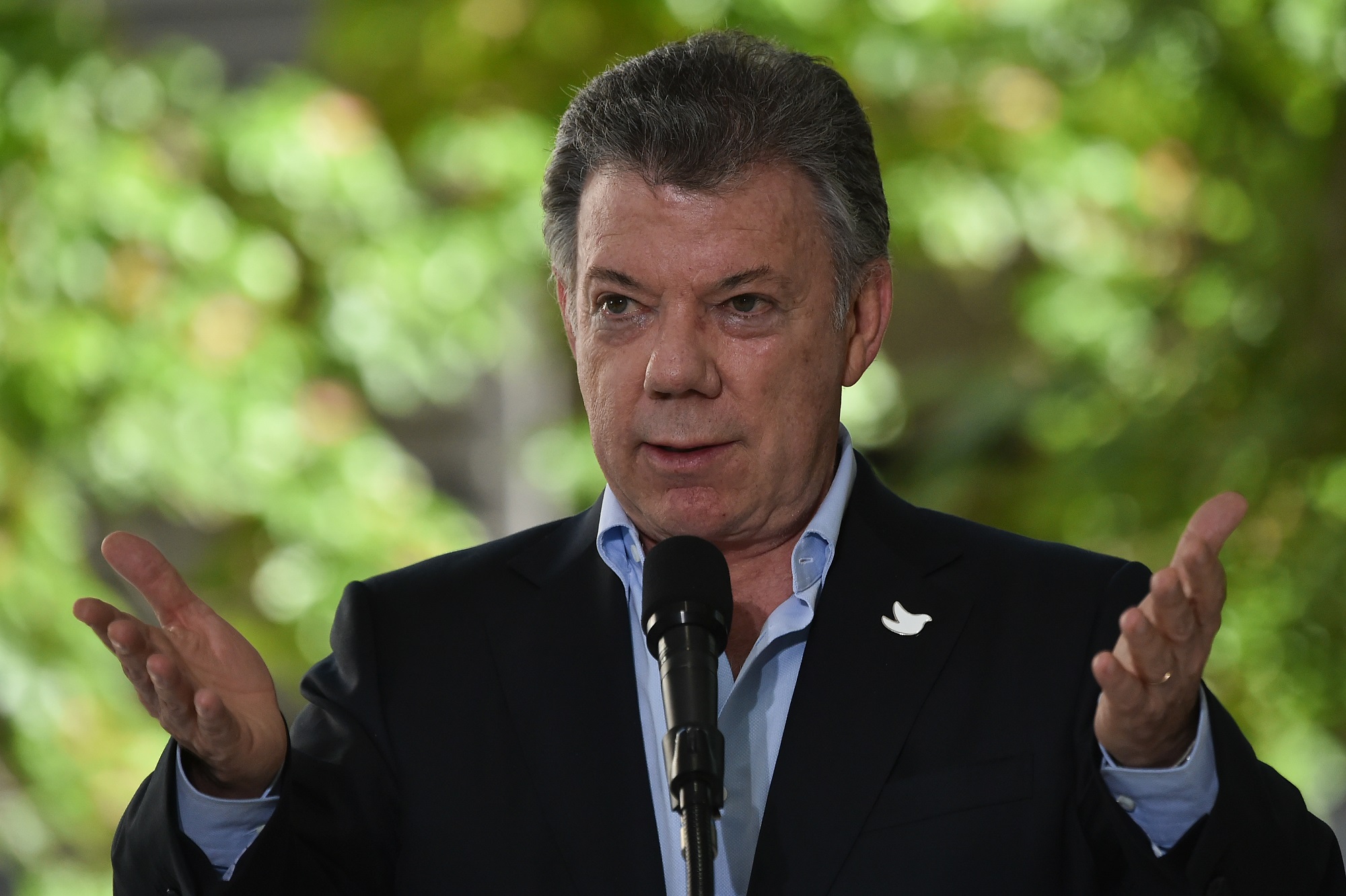 Tổng thống Colombia Juan Manuel Santos cũng có tên trong danh sách của ‘Hồ sơ Paradise’ 