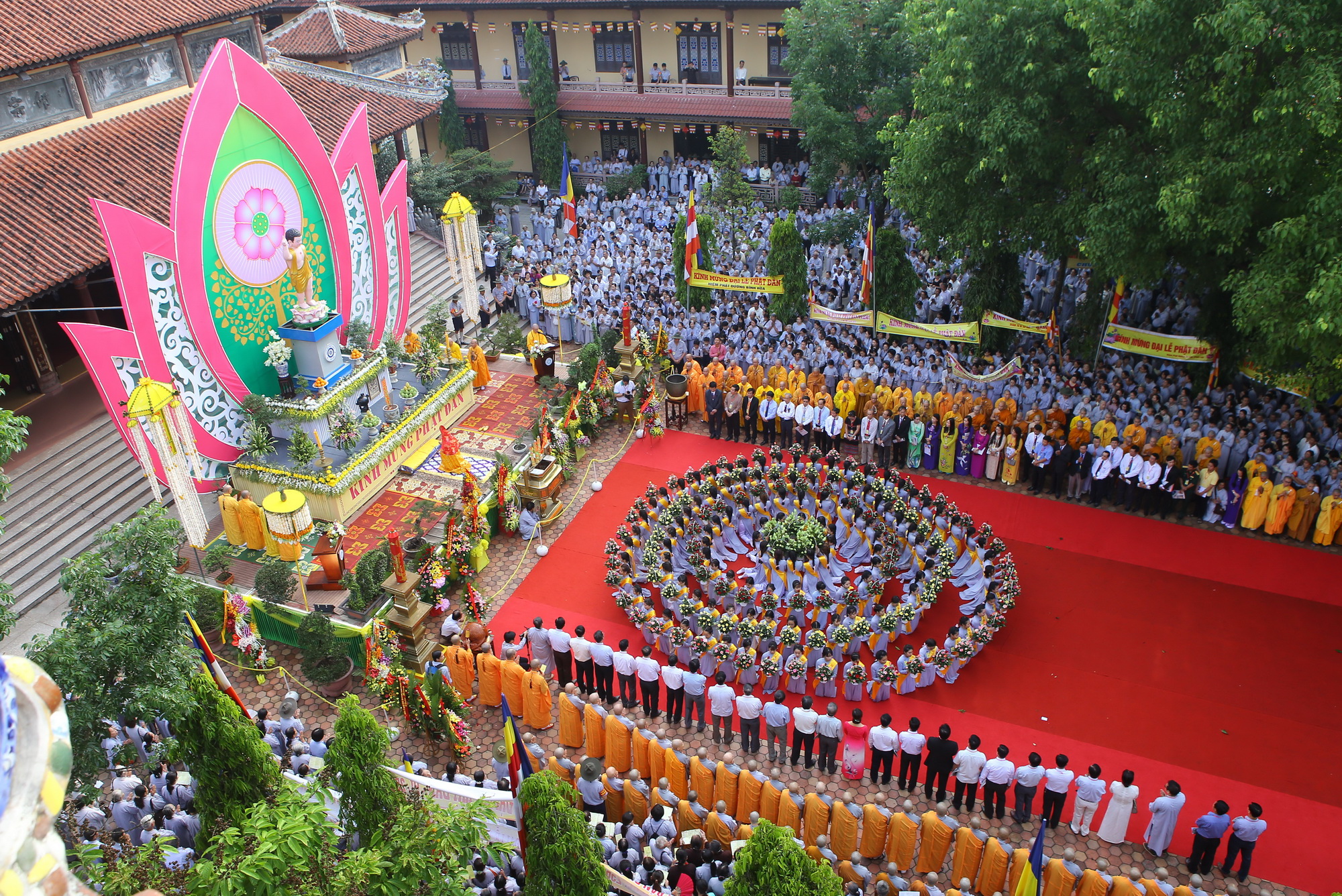 Đại lễ Phật đản–Phật lịch 2561 tại Thừa Thiên-Huế năm 2017. (Nguồn: TTXVN)
