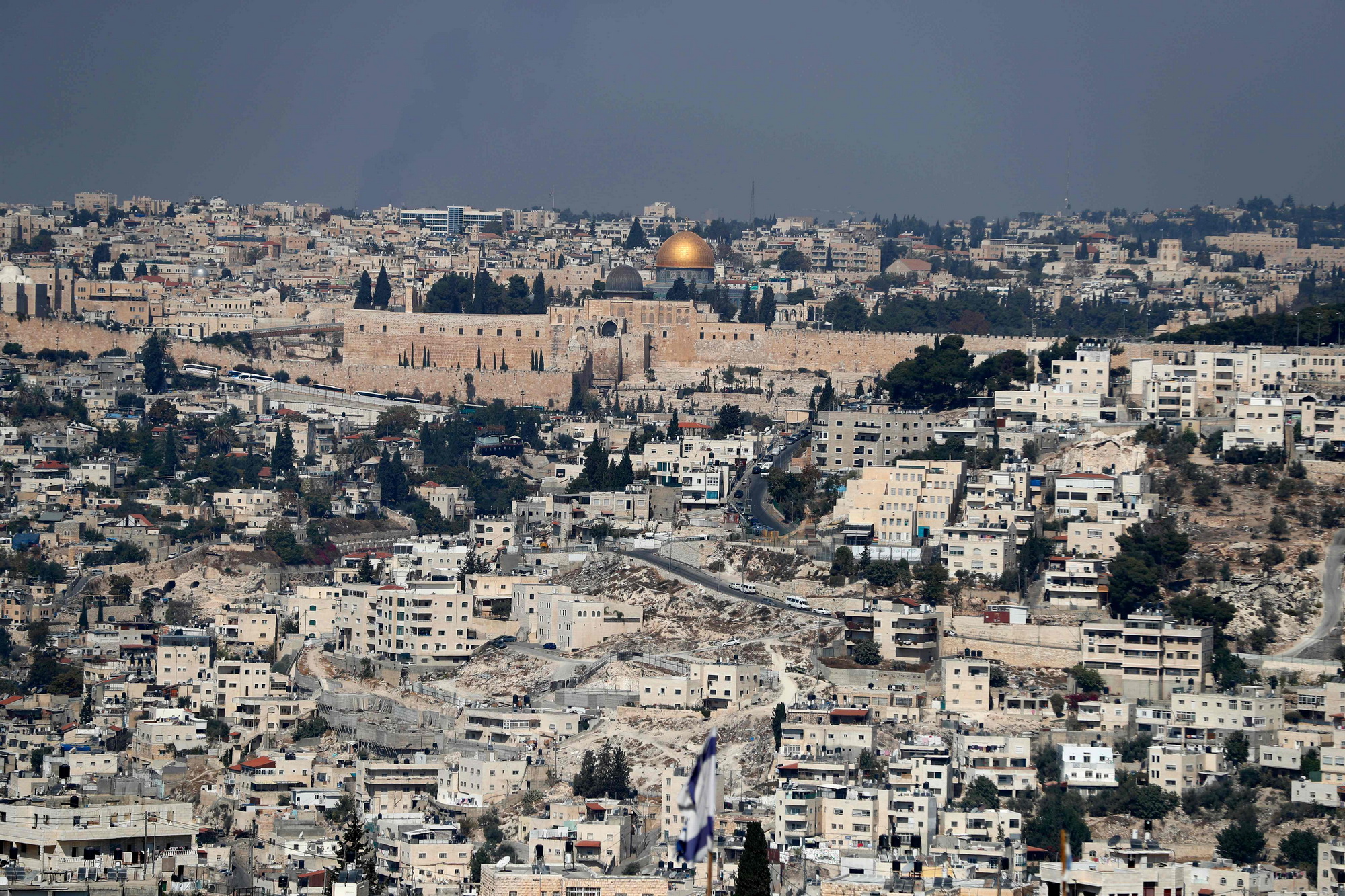 Toàn cảnh khu thành cổ Jerusalem. (Nguồn: AFP/TTXVN)