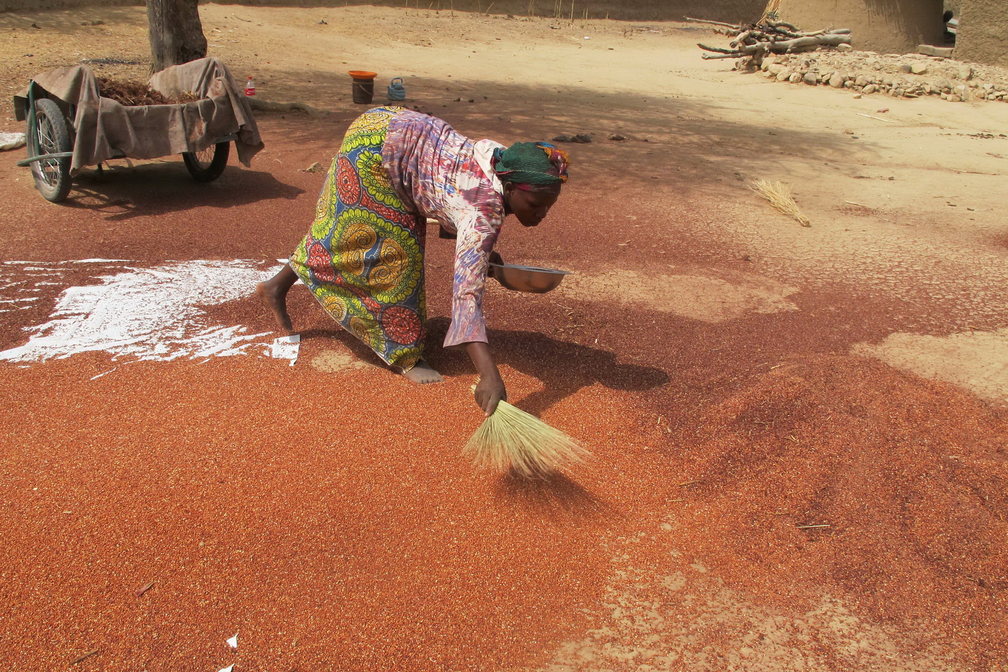 Cuộc sống thường nhật của người dân tại Koza, phía bắc Cameroon. (Nguồn: AFP/TTXVN)