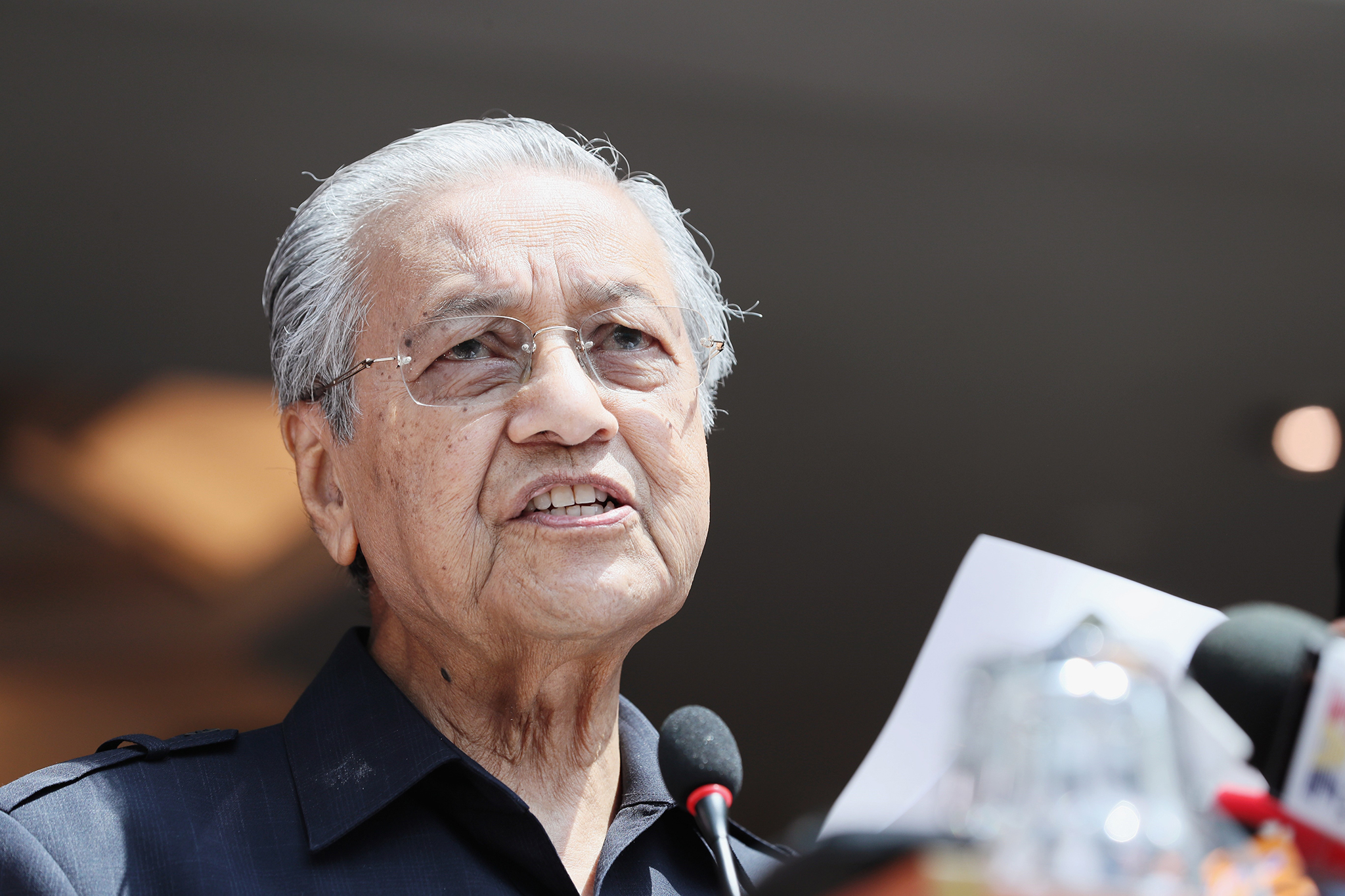 Tân Thủ tướng Malaysia Mahathir Mohamad. (Nguồn: TTXVN)