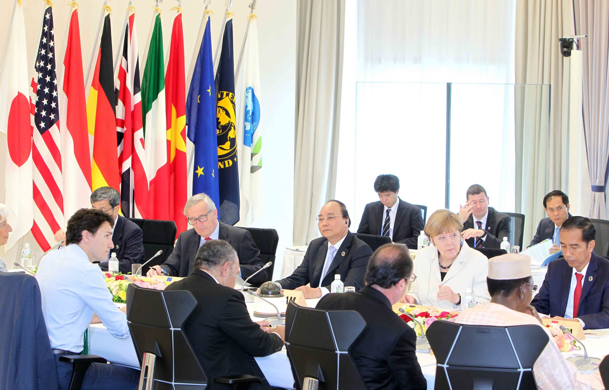 El primer ministro Nguyen Xuan Phuc asistió a la Cumbre del G7 efectuada en 2016 en Japón (Fuente: VNA)