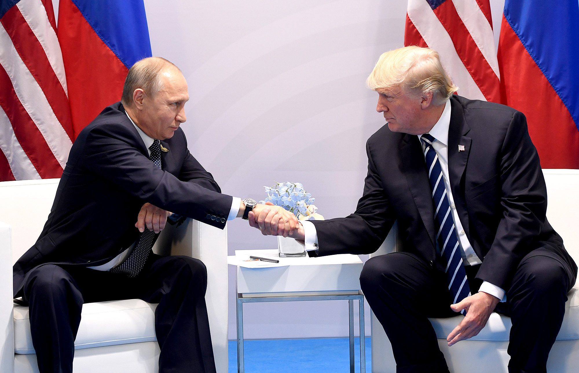 Cuộc gặp thượng đỉnh Nga-Mỹ sắp tới là yếu tố chi phối chính tới Hội nghị thượng đỉnh NATO lần này. (Nguồn: Getty)