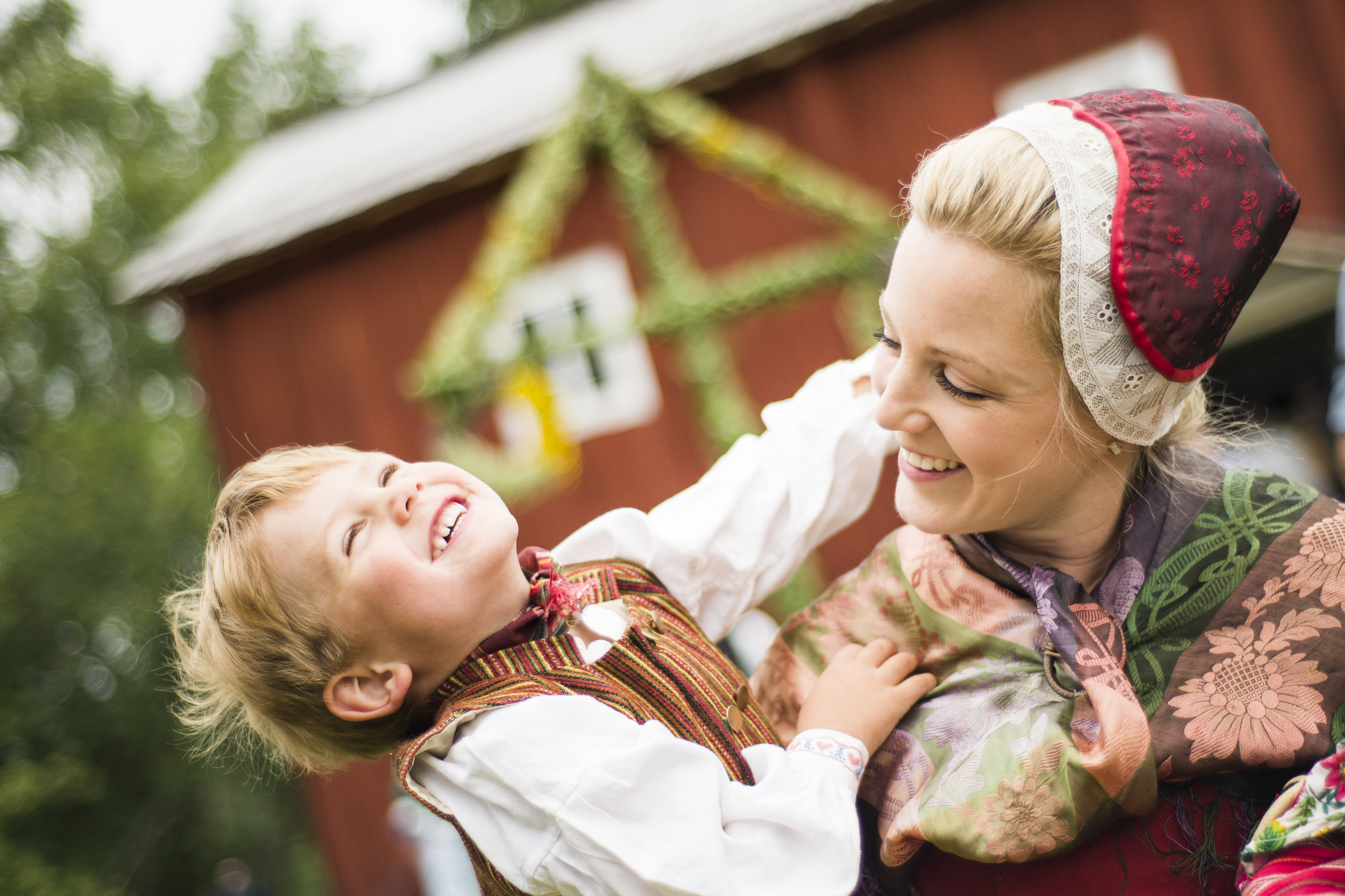 Người dân tham gia một lễ hội ở Thụy Điển. (Nguồn: imagebank.sweden.se)