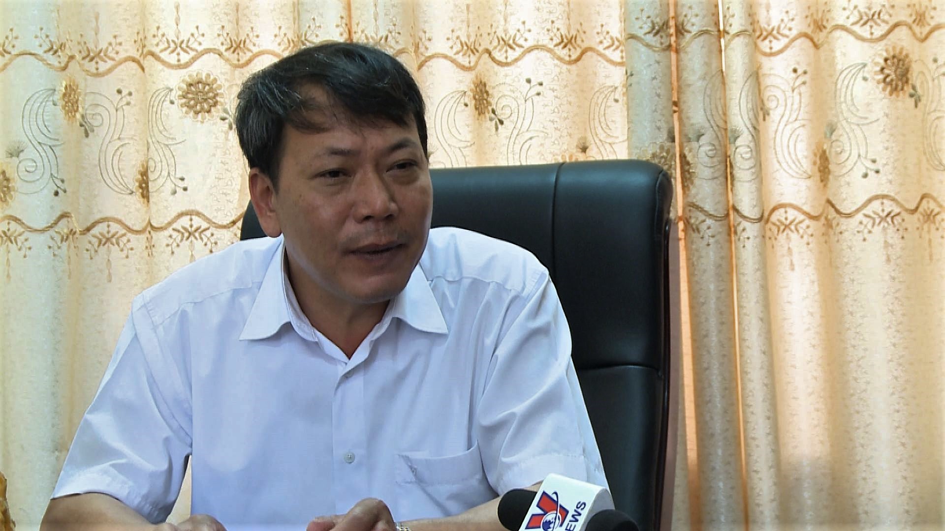 Ông Lê Thanh Dương, Phó Chủ tịch UBND huyện Sìn Hồ, tỉnh Lai Châu (Ảnh: Bảo Ngọc/TTXVN)