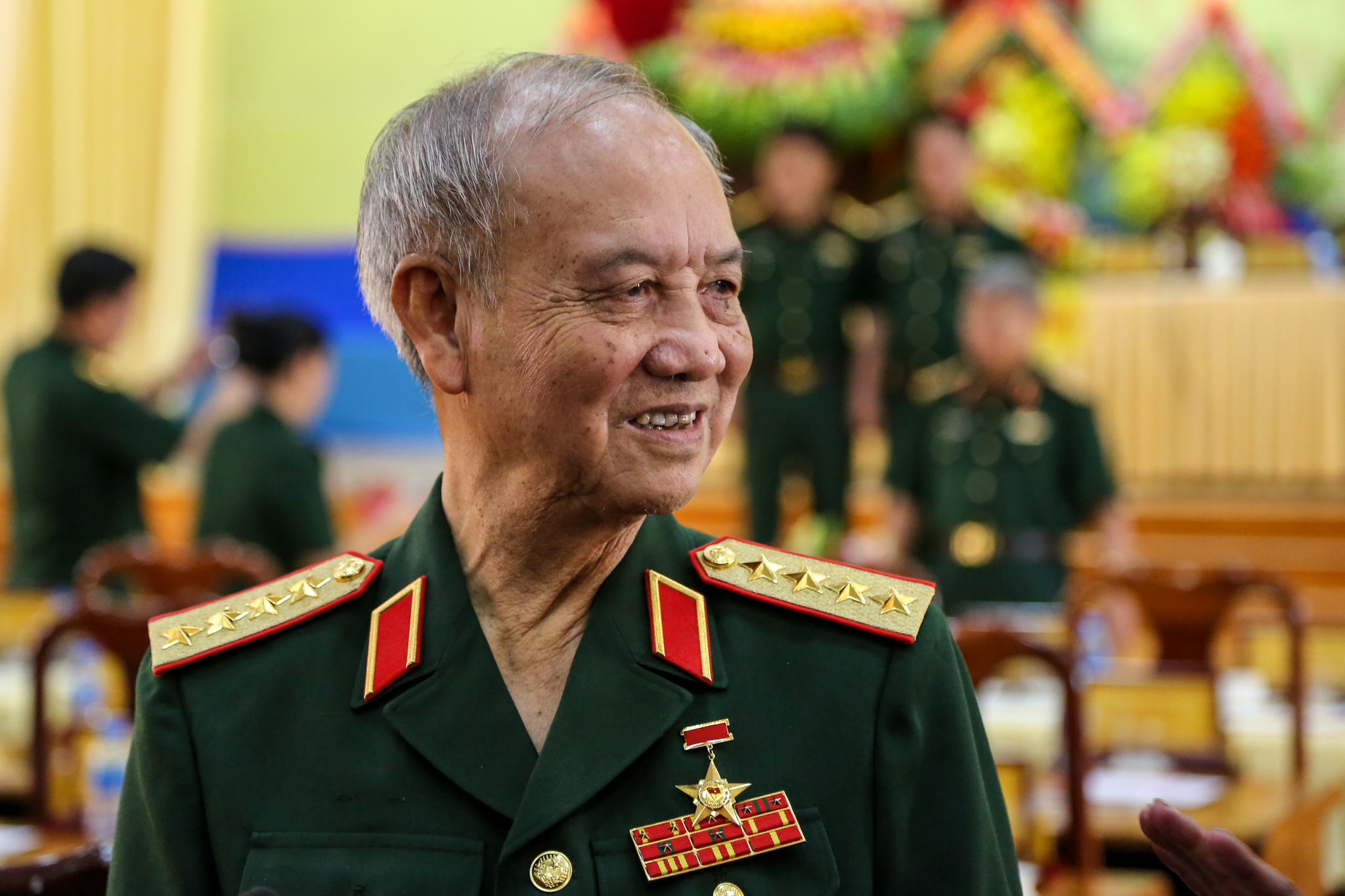 Đại tướng Phạm Văn Trà, Nguyên Ủy viên Bộ Chính trị, Nguyên Bộ trưởng Quốc phòng (Ảnh: Lê Minh Sơn)