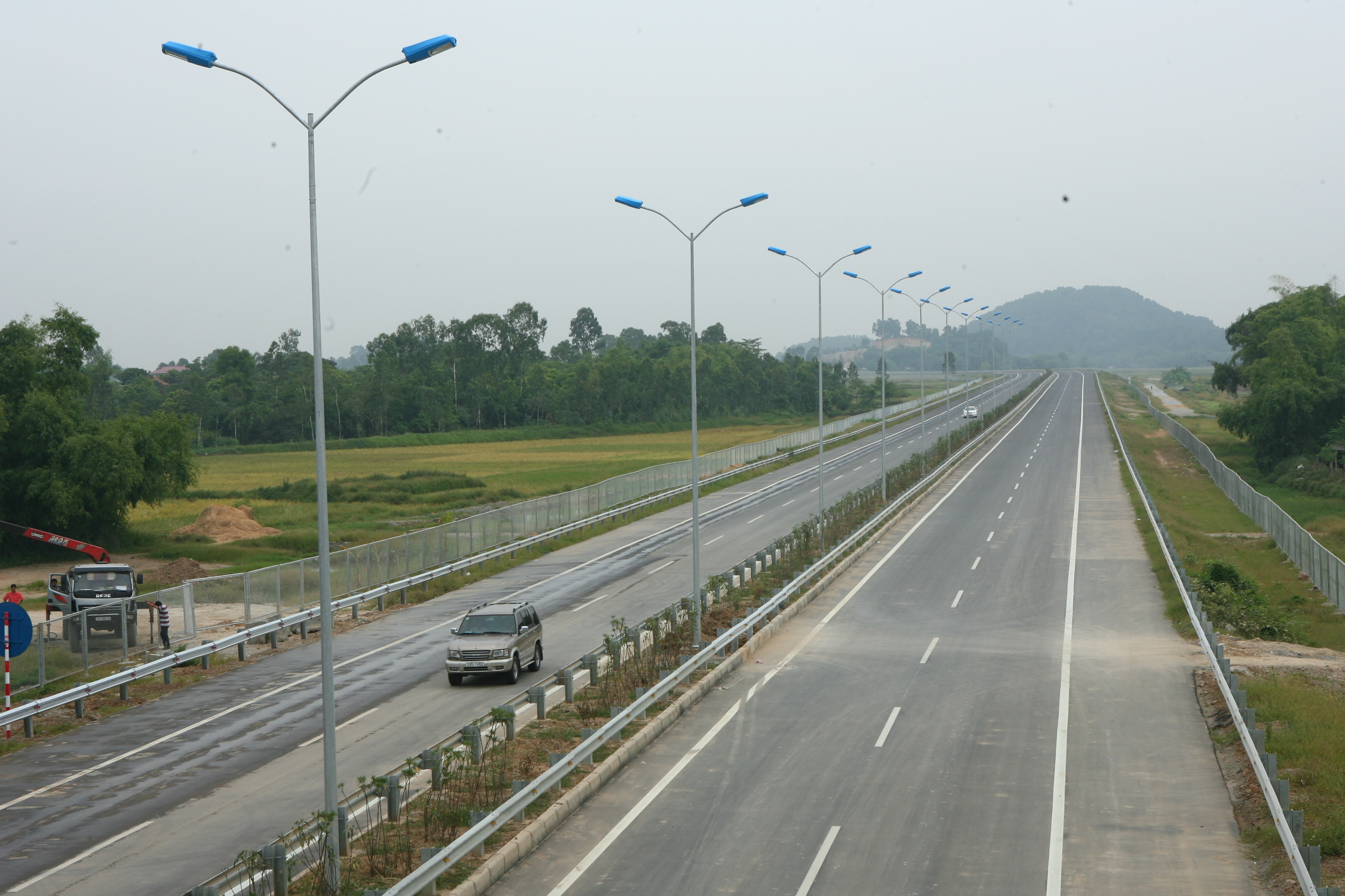 Năm 2019, Bộ Giao thông Vận tải sẽ tập trung vào các dự án đường cao tốc Bắc-Nam phí Đông. (Ảnh: Việt Hùng/Vietnam+)
