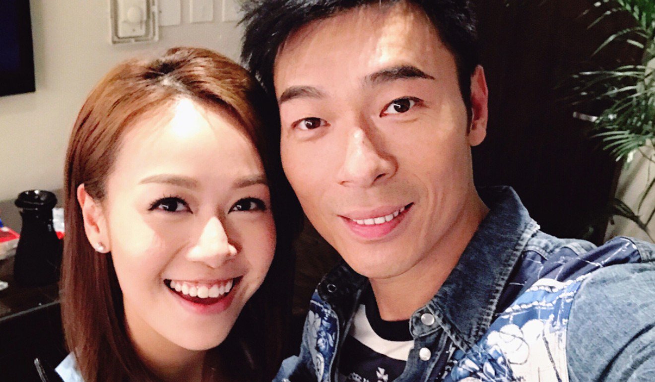 Ảnh Instagram của Huỳnh Tâm Dĩnh (trái) và Hứa Chí An, người bị lôi kéo vào vụ bê bối.