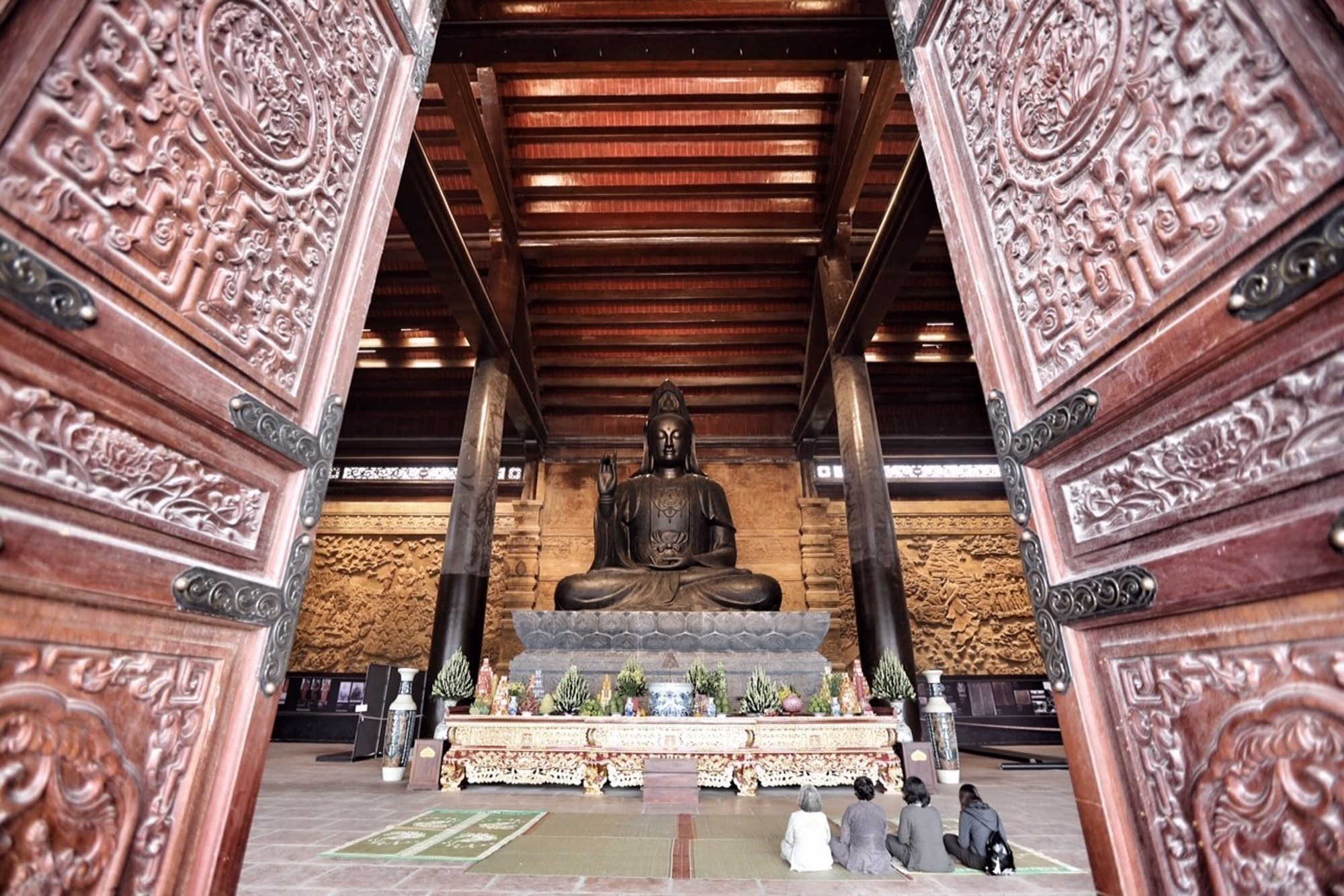 Đại lễ Phật đản Liên hợp quốc 2019 lần thứ 16 diễn ra tại Trung tâm Văn hóa Phật giáo Tam Chúc (huyện Kim Bảng, tỉnh Hà Nam) từ ngày 12 đến 14/5/2019. (Ảnh: TTXVN)
