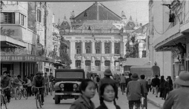 Trang Tien street - Hanoi Opera House area in 1976 