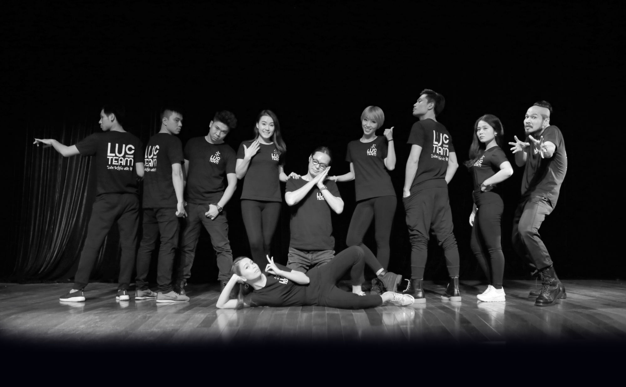 LucTeam is an art troupe consisting of teachers and students (Photo: LucTeam)