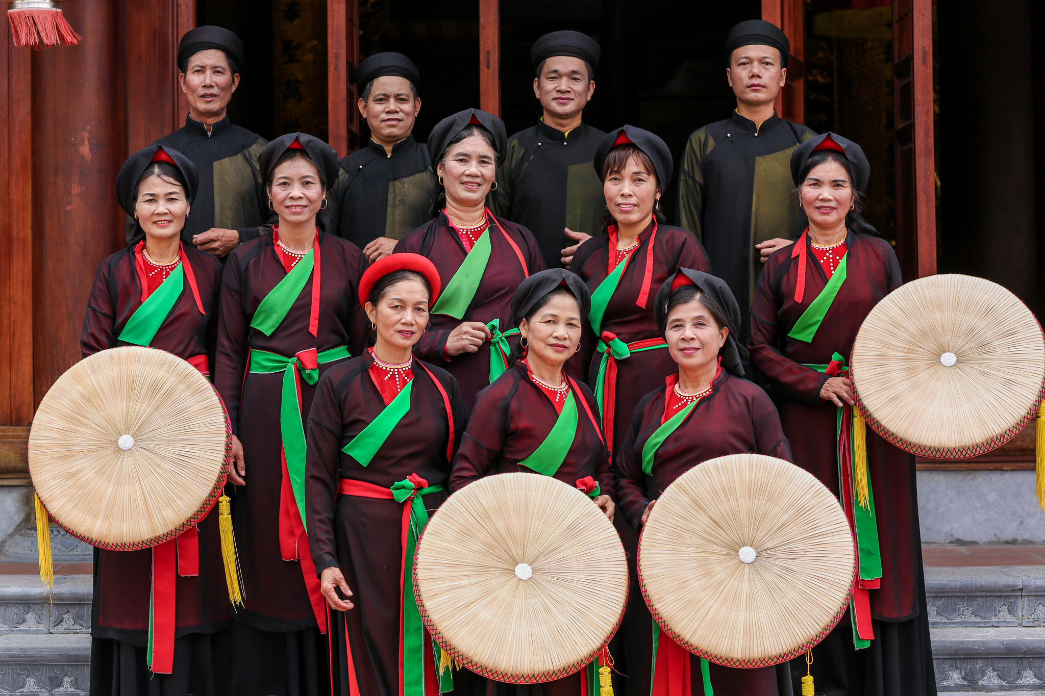 Câu lạc bộ làng quan họ cổ Nội Ninh. 