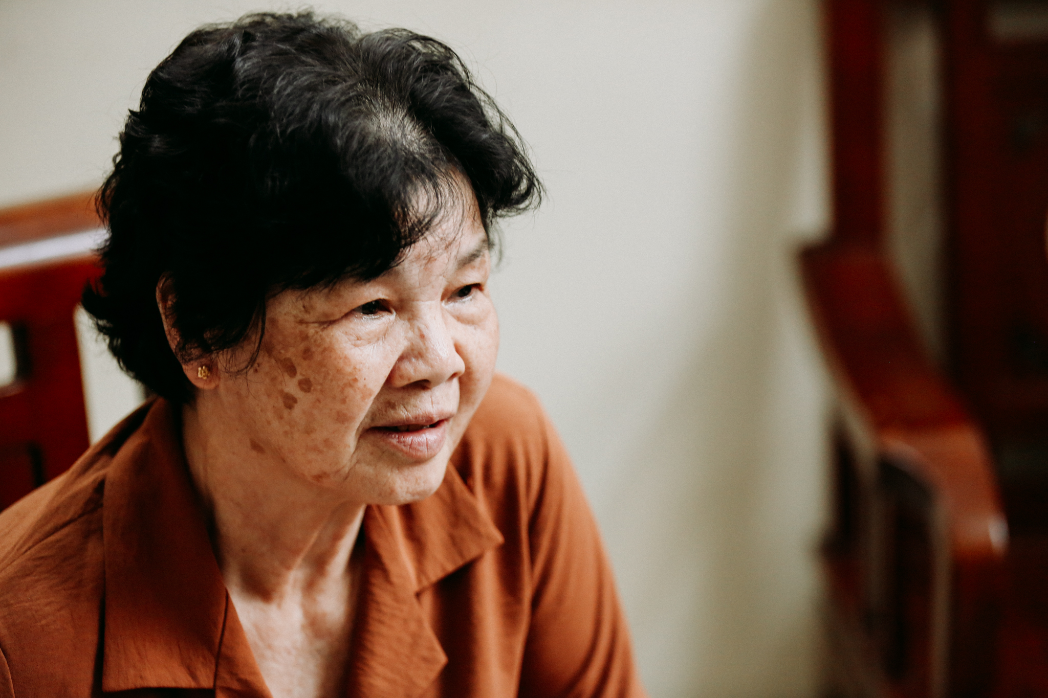 A más de 70 años de edad, Bui Thi Van nunca olvida los recuerdos de ese período. (Fuente: VietnamPlus)
