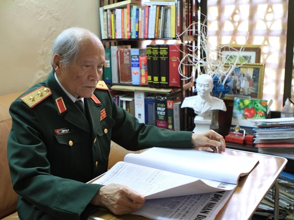 Lt. Gen. Cu said for compatriots nationwide, the date October 10, 1954 was the Capital Liberation Day. For him and his comrades, it was also a historic returning day, the day to fulfill the vow: “Leaving, promising a returning day.” (Photo: VietnamPlus)