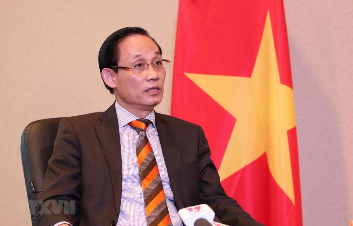 El vicecanciller de Vietnam, Le Hoai Trung (Foto: VNA)