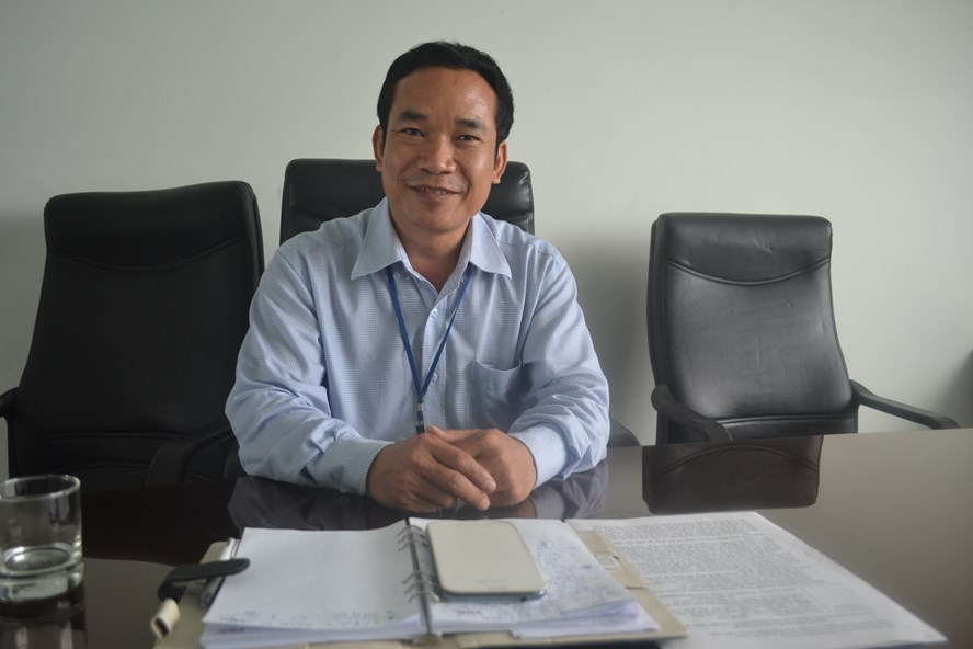 Anh Hồ Sỹ Tân, Chủ tịch công đoàn cơ sở Công ty Vina Kad.