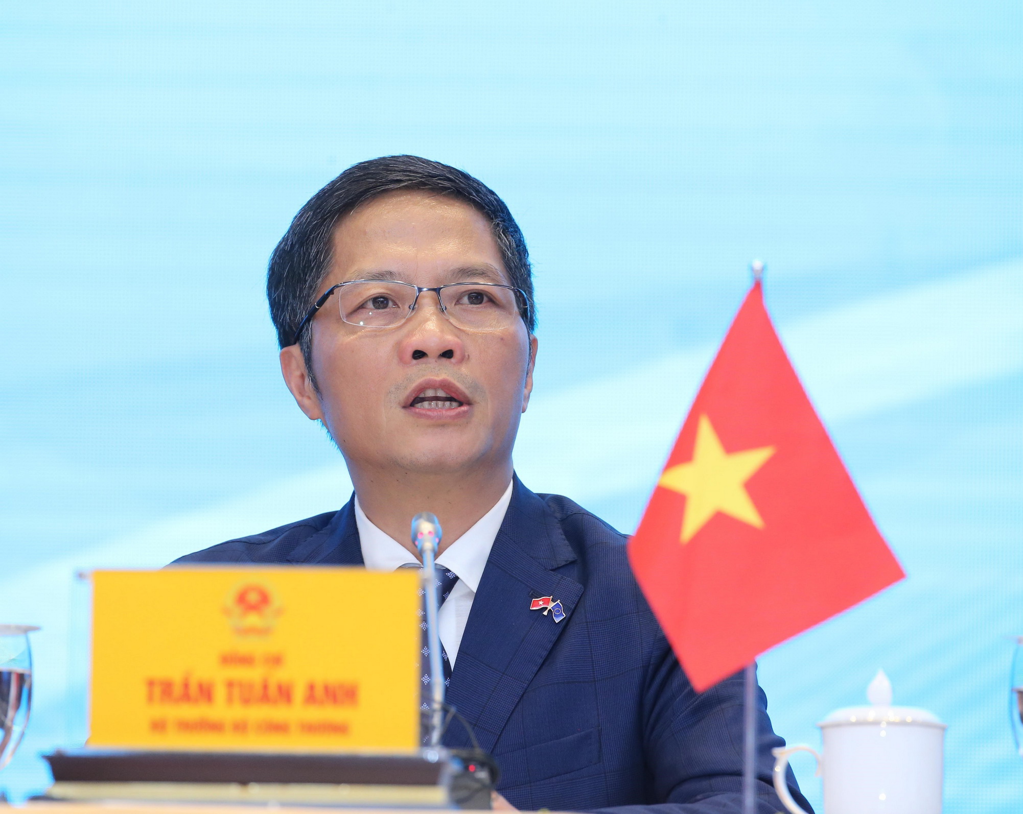 Министр промышленности и торговли Чан Туан Ань.(Фото: ВИА)
