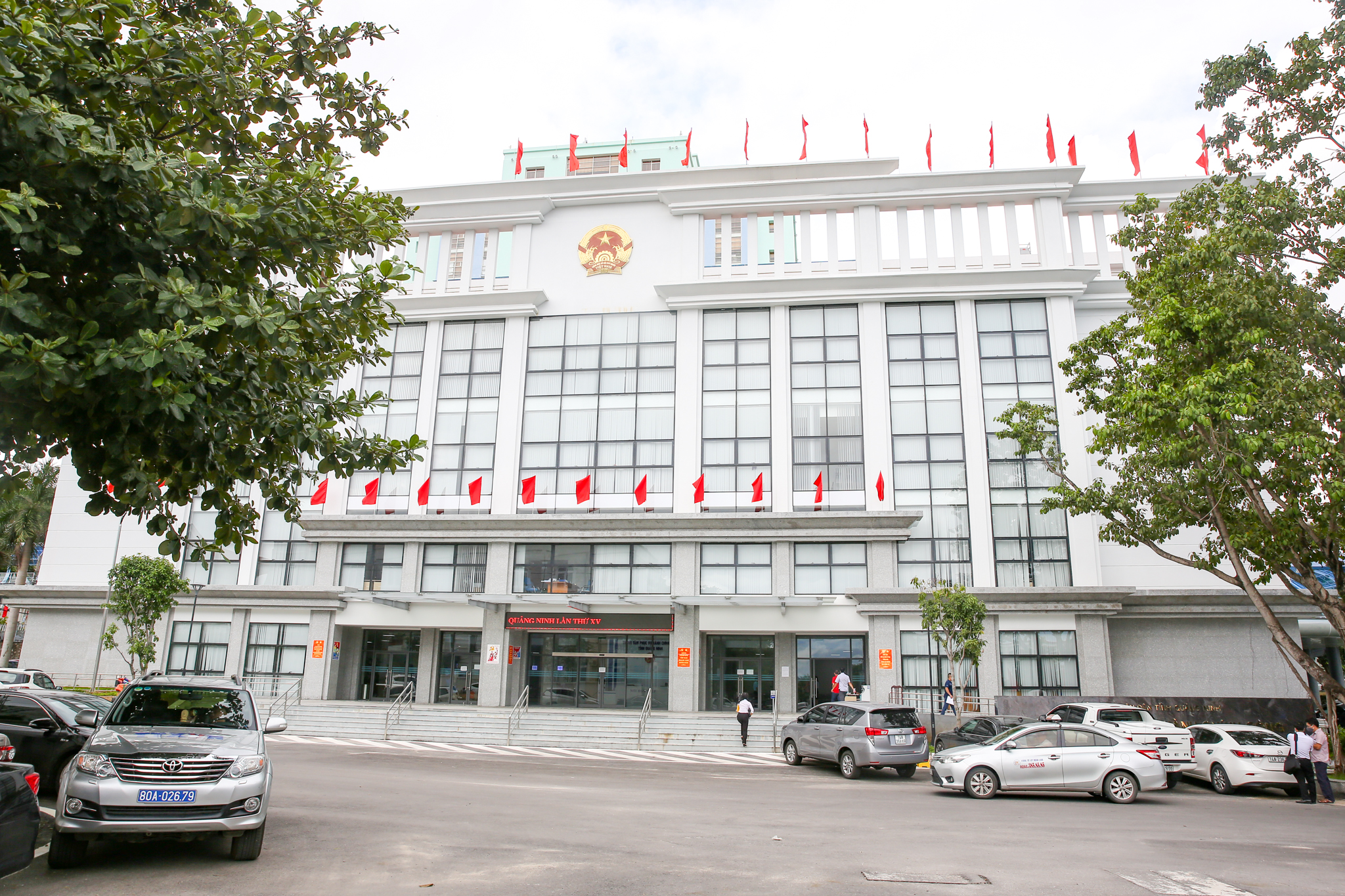 Trung tâm phục vụ hành chính công tại tỉnh Quảng Ninh được khánh thành và chính thức đưa vào hoạt động từ tháng 9/2019.(Ảnh: Minh Sơn/Vietnam+)