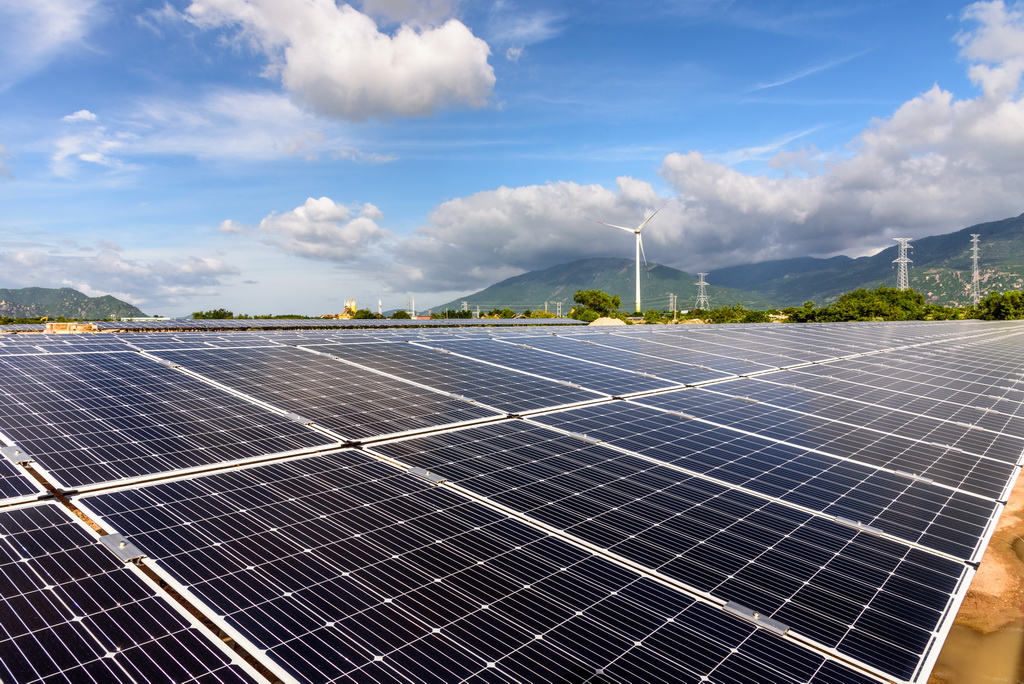 Le Vietnam est en train d’accélérer les projets d’énergie solaire. Photo: ministère des Ressources naturelles et de l’Environnement.